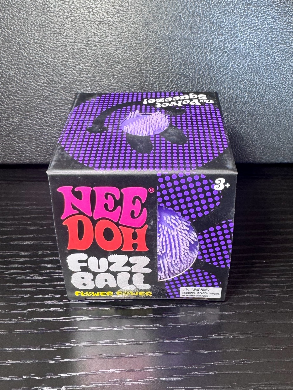 Schylling - NeeDoh - Fuzz Ball - Purple